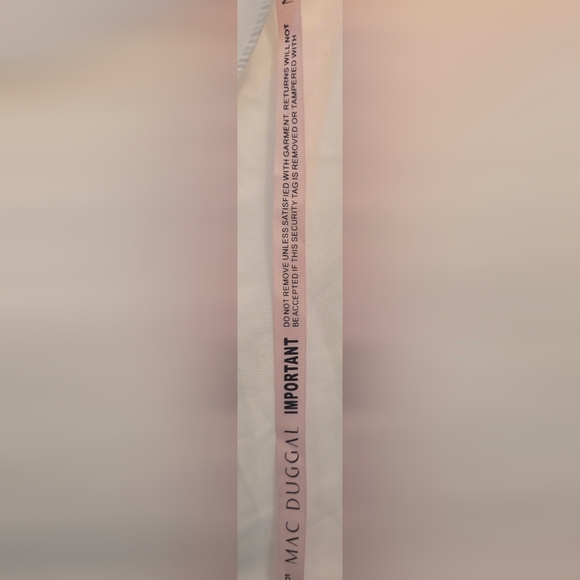 Mac Duggal White Ruffle Mini Dress- Great For Your Bridal Shower!! - Picture 12 of 16